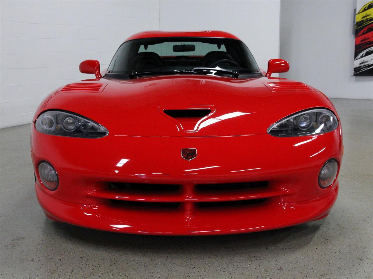 Sell used 1998 Dodge Viper GTS - ONLY 5K Miles! Red/Blk - Custom CCW